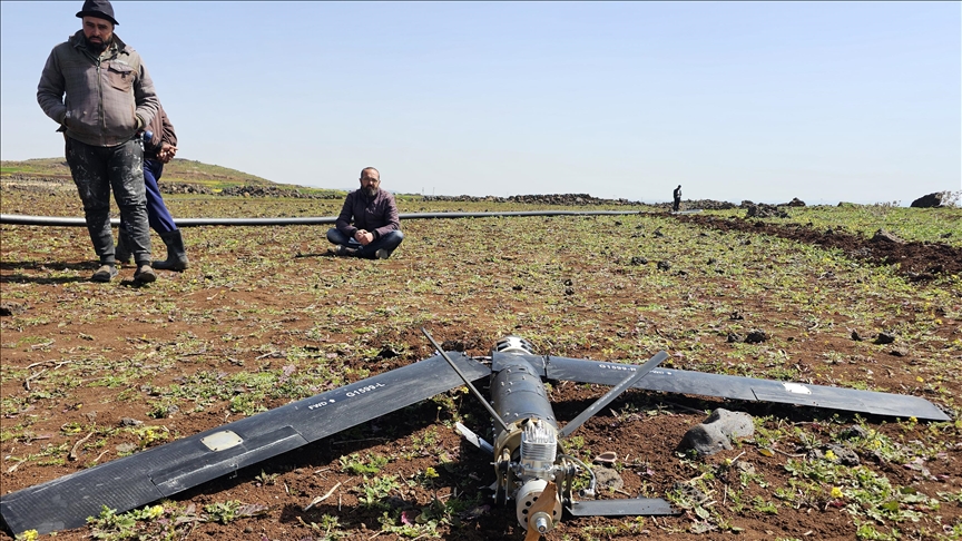 Suriye'nin Dera ilinde İran'a ait 3 İHA düştü