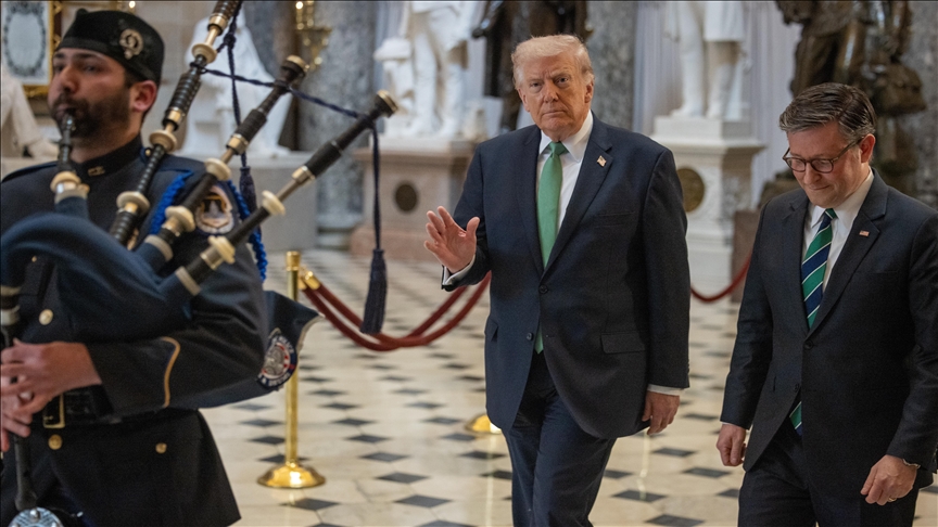 Trump says US ‘knocked out’ Iran military assets as Irish premier urges diplomacy