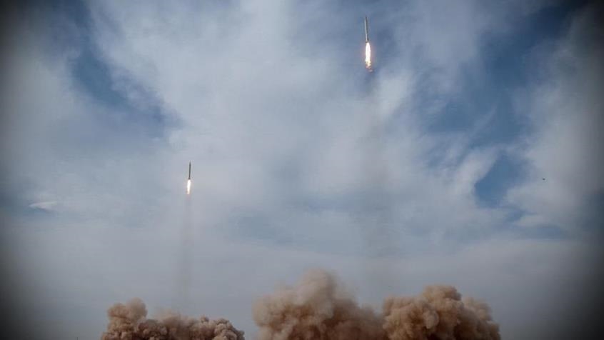 الأربعاء.. رشقة صاروخية إيرانية سادسة وانفجارات شمالي إسرائيل 