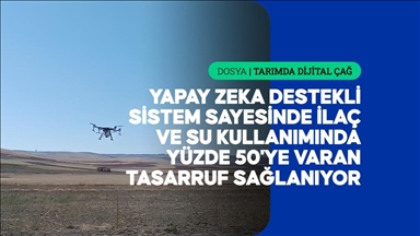 Dron ve tarım robotunu senkronize eden yerli sistem çiftçiye maliyet avantajı sağlıyor