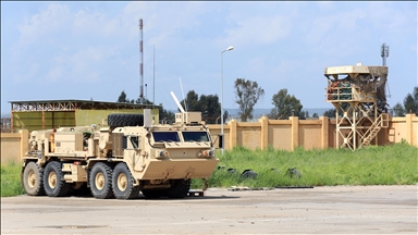 Iraq says fire contained after projectile hits Kirkuk Air Base