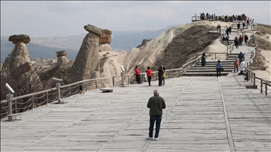 Kapadokya amade dibe ku di tetîla eydê da mazûvaniya turîstên xwecî bike