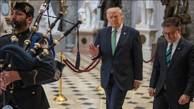 Trump says US ‘knocked out’ Iran military assets as Irish premier urges diplomacy