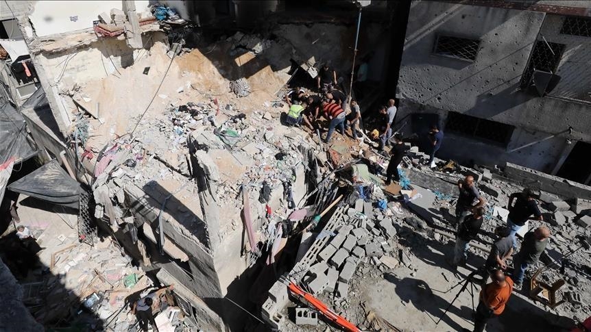 В Наблусе зафиксированы разрушения из-за осколков ракет