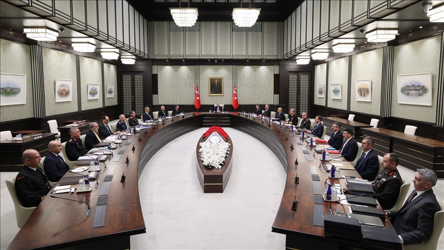 MGK Genel Sekreterliğinin bazı teşkilat ve görevlerinde değişikliğe gidildi