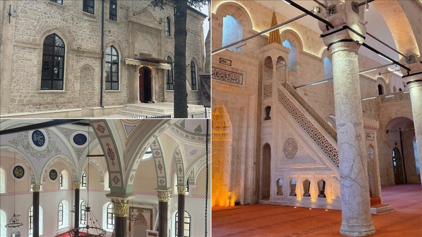 Vakıflar Genel Müdürlüğünce restorasyonu tamamlanan 3 cami, yarın ibadete açılacak