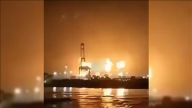 قطر: آتش‌سوزی‌ در منطقه صنعتی رأس لفان مهار شد