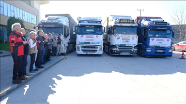 Благотворительный фонд Турции İHH отправил 18 грузовиков помощи в Газу, Судан и Сирию