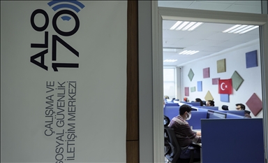 Alo 170'e geçen yıl 17 milyon 708 bin 612 çağrı geldi