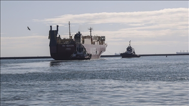 Dutch-flagged ship suspected of carrying weapons to Israel goes dark