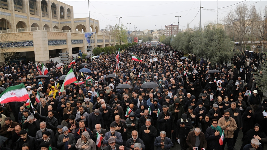 В Тегеране после пятничной молитвы прошла демонстрация против США и Израиля