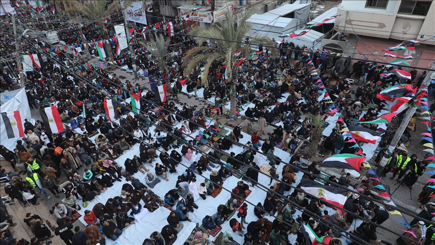 Палестинцы в Газе отмечают праздник Рамазан впервые за три года без бомбежек