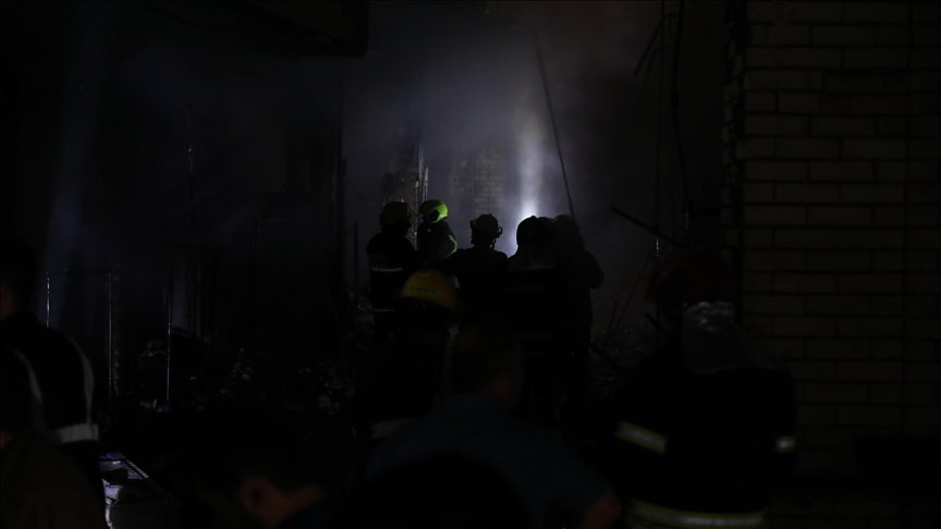 حريق في أربيل بعد هجوم على منطقة تضم قاعدة أمريكية