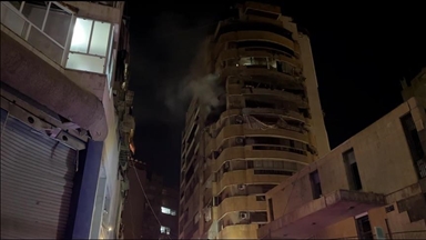 В столице Ливана Бейруте были слышны два взрыва