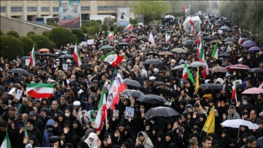 راهپیمایی هزاران نفر در تهران علیه آمریکا و اسرائیل 