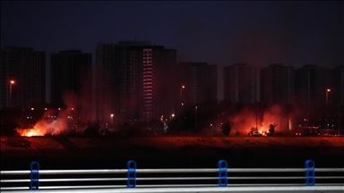 Un incendie signalé après une attaque près d'une base militaire américaine dans le nord de l'Irak