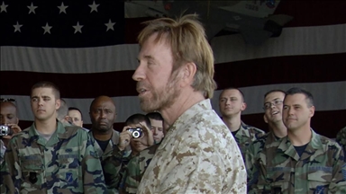 ABD'li oyuncu Chuck Norris, 86 yaşında hayatını kaybetti