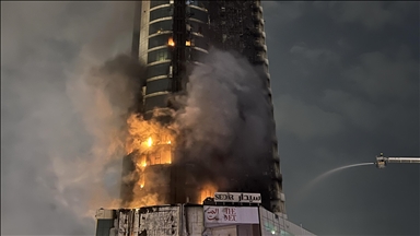 Bahrain says warehouse caught fire after shrapnel fell during Iranian attack