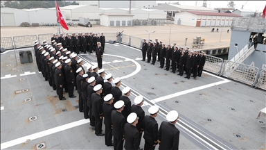 Donanma Komutanlığında bayram sevinci