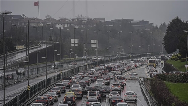 İstanbul'da bayramın ikinci gününde trafik yoğunluğu yüzde 74'e çıktı