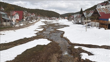 Sivas'taki Eğriçimen Yaylası baharın gelişiyle bir başka güzelliğe büründü