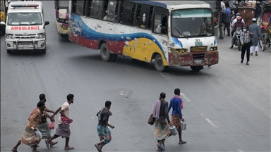 12 killed, dozens injured as bus collides with train in southeastern Bangladesh