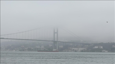 İstanbul'da sis etkili oluyor