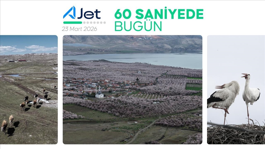 60 saniyede bugün (23 Mart 2026)