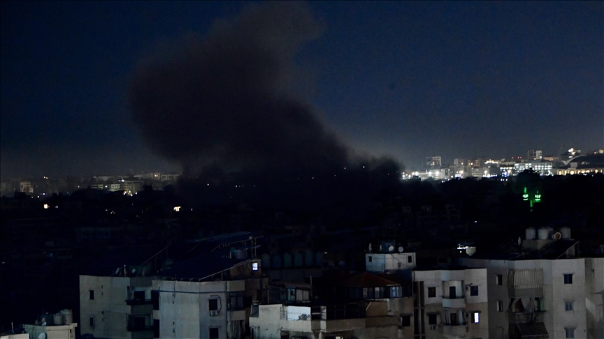 7 غارات تستهدف الضاحية الجنوبية لبيروت 