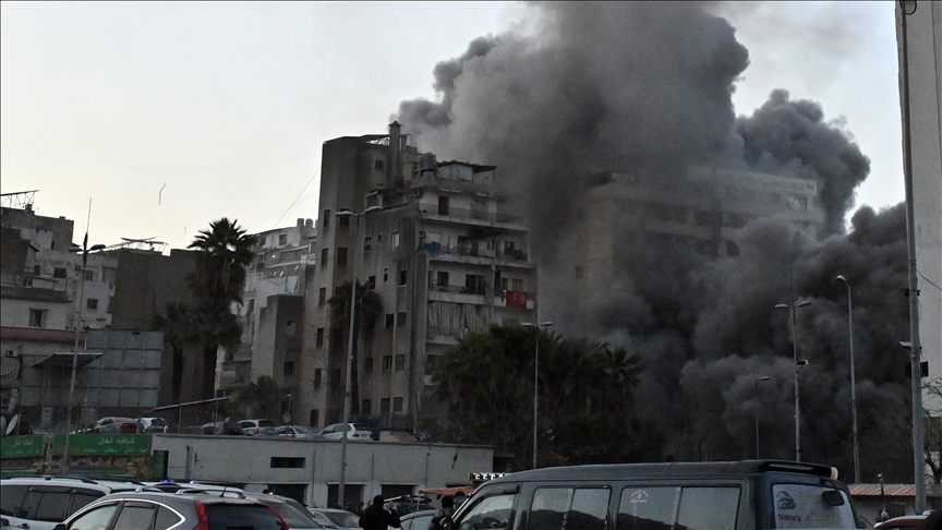 Israeli airstrikes hit Beirut’s southern suburbs