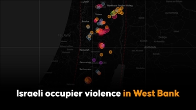 INTERACTIVE - Israeli occupier violence in West Bank