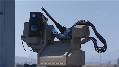 MKE, hava savunma sistemi TOLGA'nın İHA ve kamikaze dronları etkisiz hale getirdiği görüntüleri paylaştı