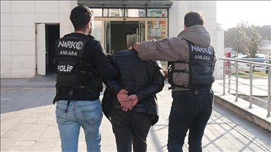 Ankara'daki uyuşturucu operasyonunda 60 şüpheli yakalandı