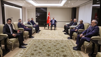 Dışişleri Bakanı Fidan, KİK üyesi ülkelerin ve Ürdün'ün büyükelçilerini kabul etti