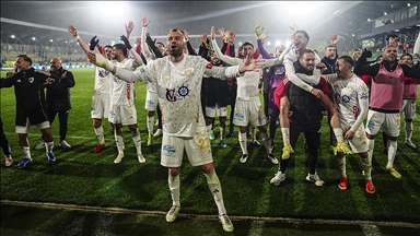 Süper Lig'e yükselme mücadelesinde Erzurumspor FK bir adım önde