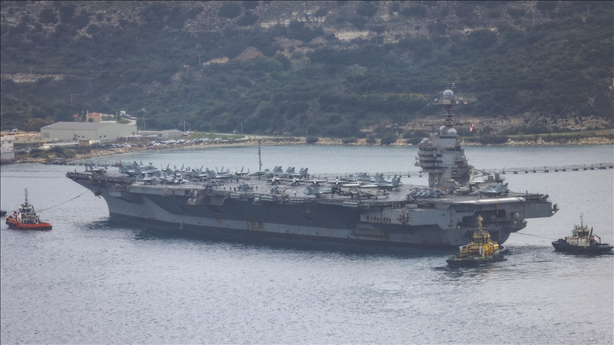 US aircraft carrier that left Middle East because of fire has other issues: Report