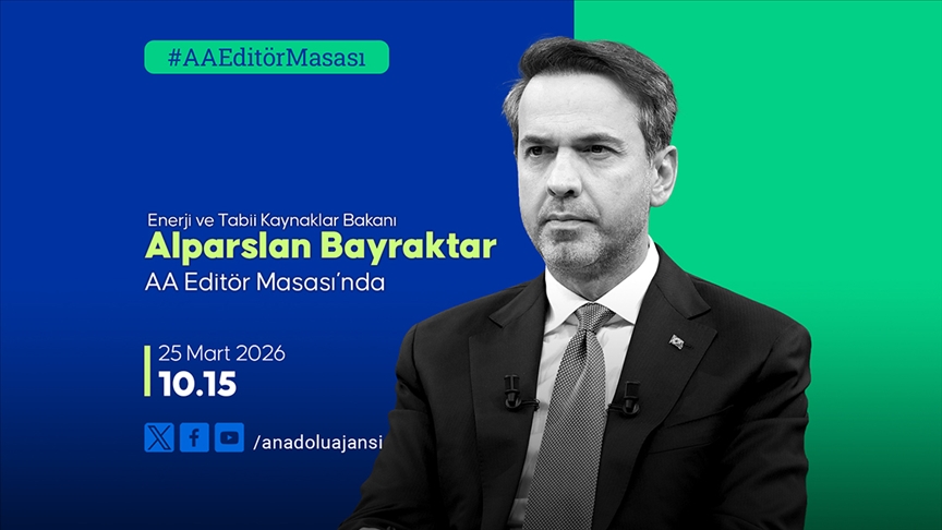 Enerji ve Tabii Kaynaklar Bakanı Bayraktar, AA Editör Masası'na konuk olacak