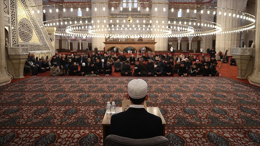 Selimiye Camisi genç hafızların yarışmasına ev sahipliği yaptı