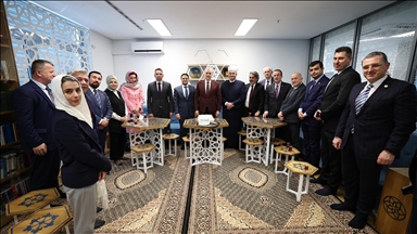 TBMM Başkanı Kurtulmuş, Sisak Recep Tayyip Erdoğan İslam Kültür Merkezi’ni ziyaret etti