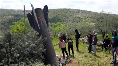 کەوتنەخوارەوەی چەندین پارچەی  مووشەک لە باکووری کەناری ڕۆژئاوا