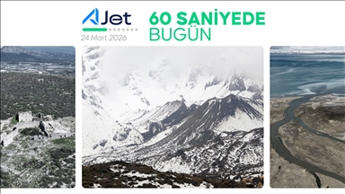 60 saniyede bugün (24 Mart 2026)