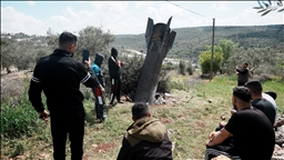 سقوط شظايا صاروخية شمالي الضفة الغربية دون إصابات 