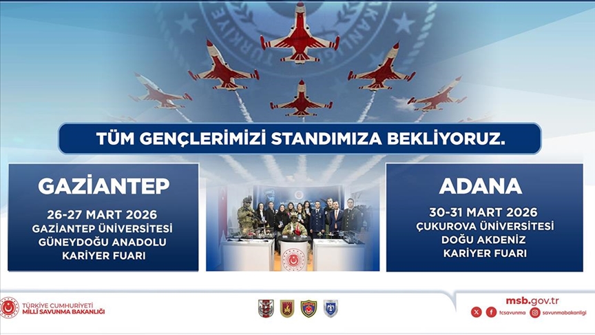 MSB, Bölgesel Kariyer Fuarları'nda gençlerle buluşacak