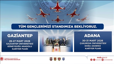 MSB, Bölgesel Kariyer Fuarları'nda gençlerle buluşacak