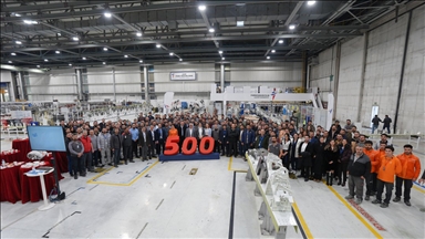 TUSAŞ, Airbus A220 programında 500'üncü FTE komponenti sevkiyatını tamamladı