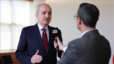 TBMM Başkanı Kurtulmuş: Bir an evvel savaşın bitirilmesi, ülkelerin egemenliğine herkesin saygı göstermesi lazım