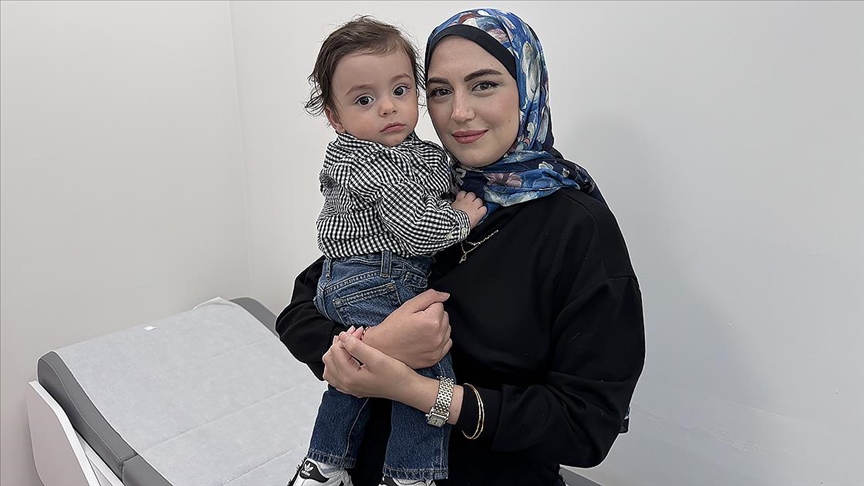 Gebeyken lösemi olduğunu öğrenen anne hem sağlığına hem bebeğine kavuştu