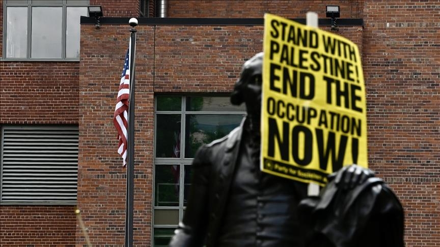 US academic sues Texas university after being put on leave over pro-Palestinian sentiment