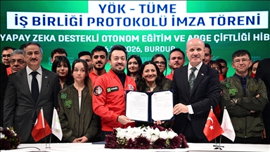 YÖK ve TÜME arasında yapay zeka destekli otonom çiftlik işbirliği protokolü imzalandı