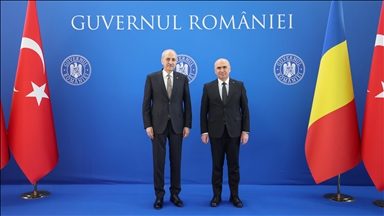 TBMM Başkanı Kurtulmuş, Bükreş'te, Romanya Başbakanı Bolojan ile görüştü